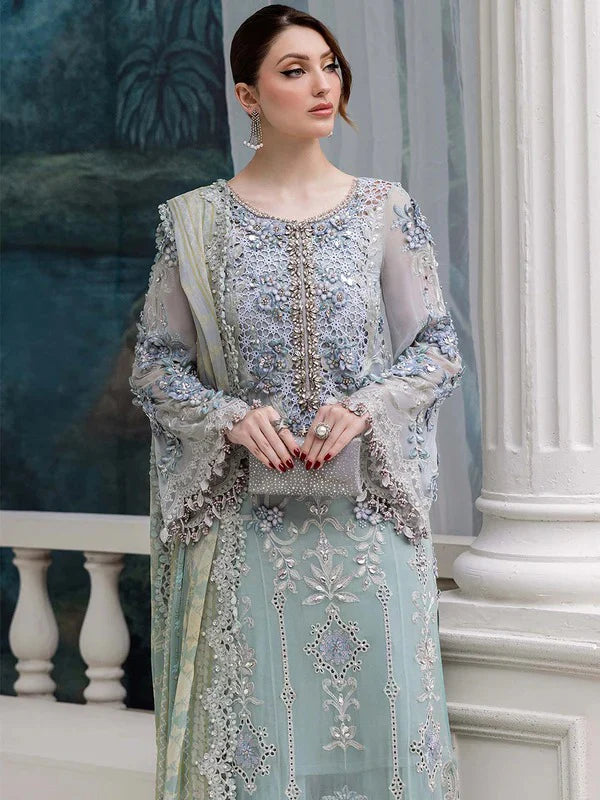 Maria B Chiffon - MPC 108 (Sky Blue)