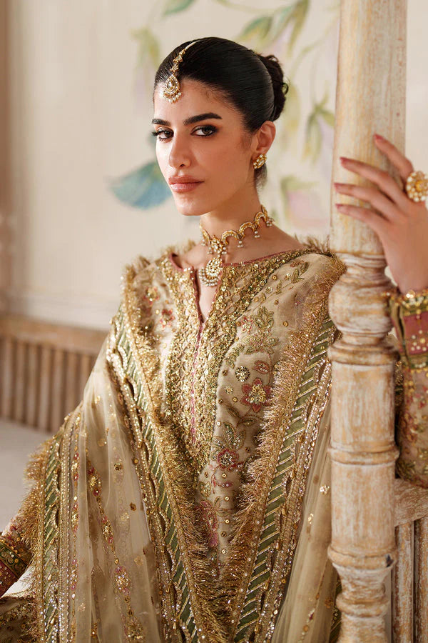 EMBROIDERED NET BAROUQE