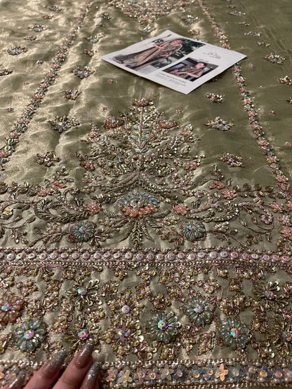 Haris shakeel Mesuri Hand Embellished