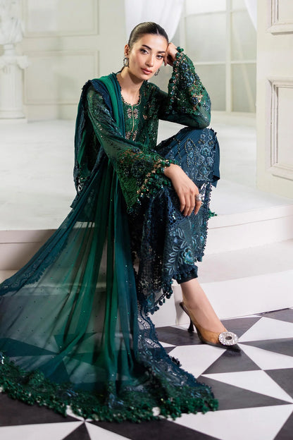 Embroidered Chiffon Suit | MPC-25-106