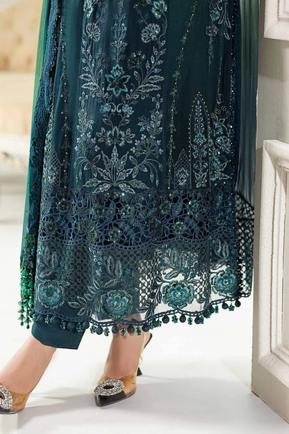 Embroidered Chiffon Suit | MPC-25-106