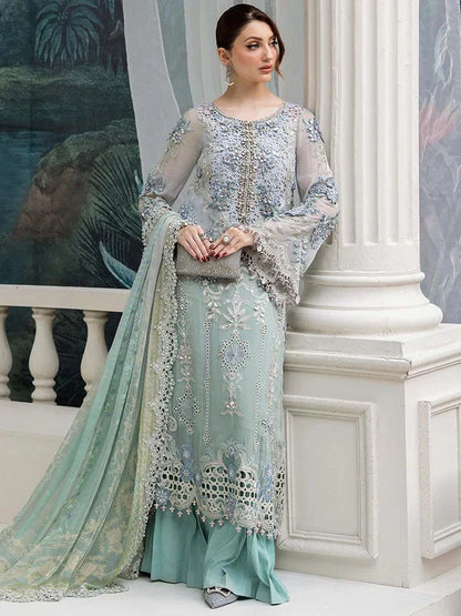 Maria B Chiffon - MPC 108 (Sky Blue)